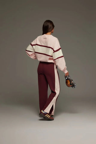 St Germain Knit Pants - Red Wine