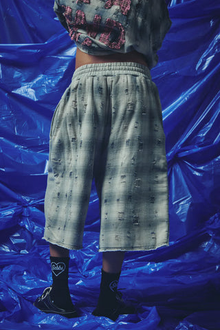 Check Mate Shorts - Blue Check