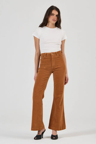 East Coast Flare Jean - Caramel Cord