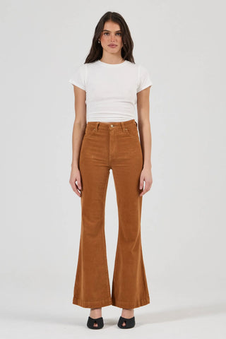 East Coast Flare Jean - Caramel Cord