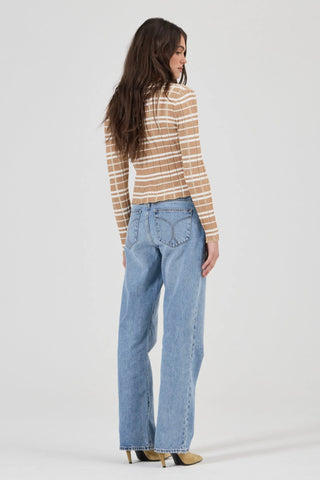Day Break Knit Top - Check