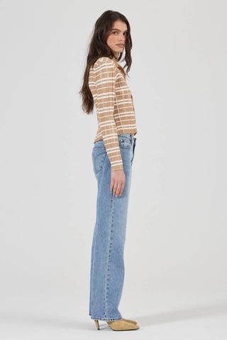 Day Break Knit Top - Check