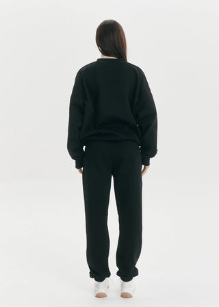 Slouchy Trackpants - Black