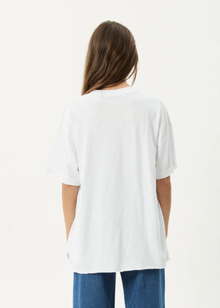 Oversized Horsegirl Tee - White
