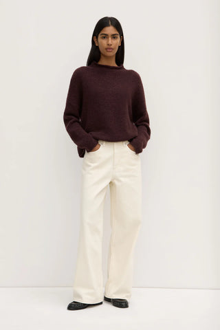 Apolline Knit - Burgundy