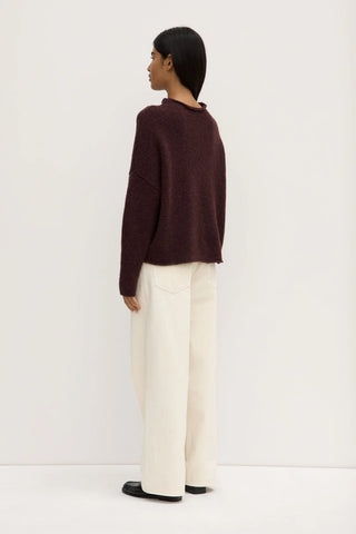 Apolline Knit - Burgundy