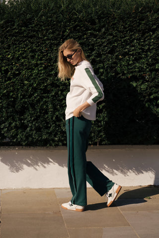 Cloe Knit Pants - Forest