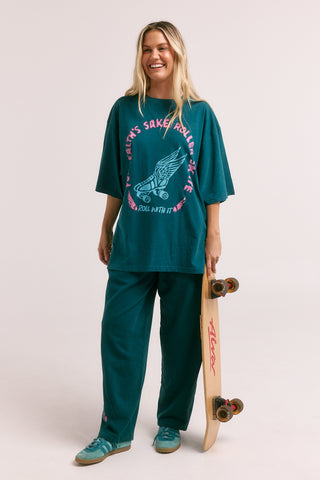 Skate Don’t Hate Tee - Teal