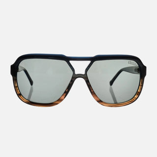 Treble 2.0 - Blue Sunset Gradient/Green Polarised Bio Lens