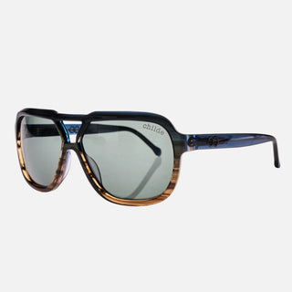 Treble 2.0 - Blue Sunset Gradient/Green Polarised Bio Lens