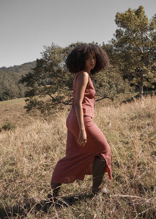 Cali Maxi Skirt - Indy Rose Check