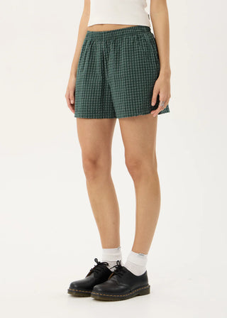 Reverb Shorts - Pine Check