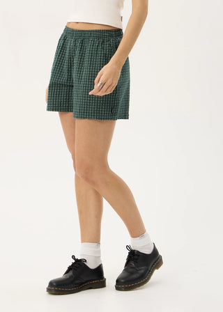 Reverb Shorts - Pine Check
