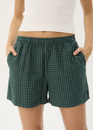 Reverb Shorts - Pine Check