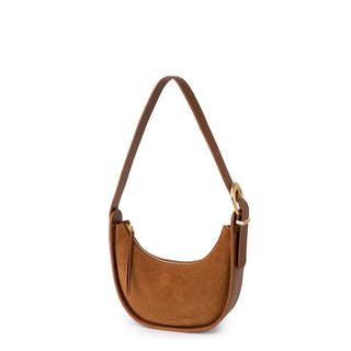 The Yvette Halfmoon Bag - Maple