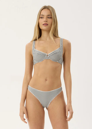 Vice Bikini Top - Alpine Check