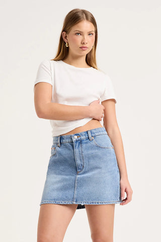 90s Relaxed Mini Skirt - Surrender