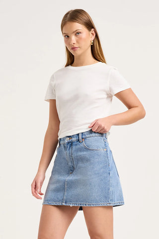 90s Relaxed Mini Skirt - Surrender