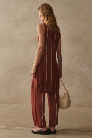 The Romi Knit Tunic - Tuscan