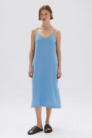 Vallory Linen Slip Dress - Bahama