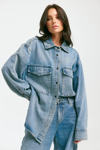 The Denim Shacket