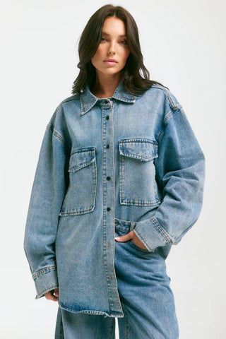 The Denim Shacket