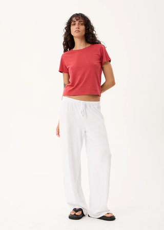 Carmen Baby Tee - Vintage Cherry