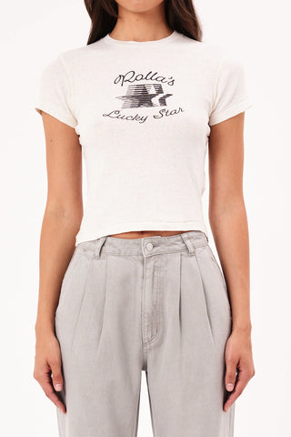 Classic Lucky Star Tee - White