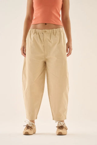 AJ Barrel Pant - Sand