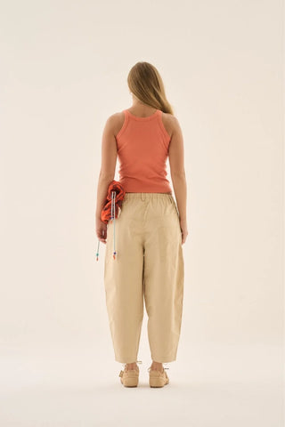 AJ Barrel Pant - Sand