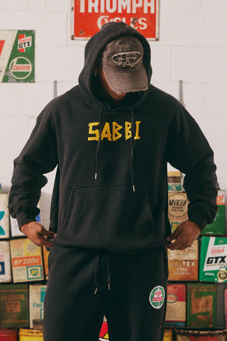 Be Kind Hoodie - Acid Wash Black