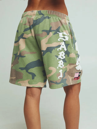 Happy Hibiscus Short - Camo
