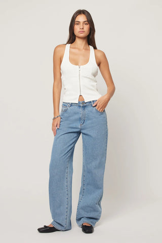 95 Mid Baggy Gigi - Mid Blue