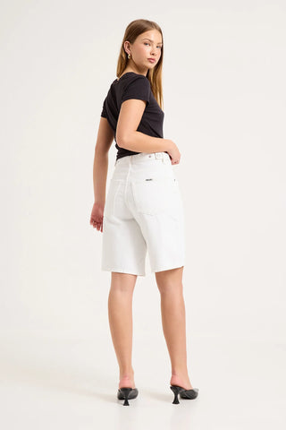 Charlotte Short Cinch - Vintage White
