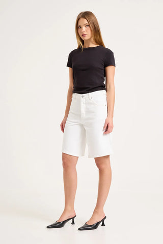 Charlotte Short Cinch - Vintage White