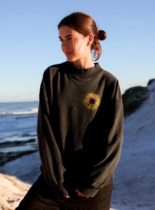 Forever Now Jumper - Washed Black