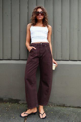 Arc Barrel Trade Pants - Chocolate