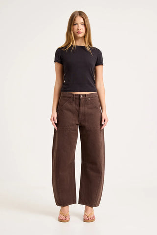 Arc Barrel Trade Pants - Chocolate