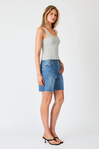 90s Relaxed Denim Short - Silverlake