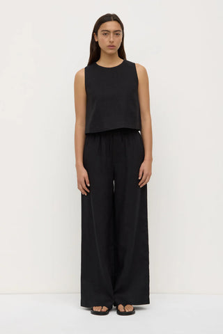 Everyday Linen Pants - Black