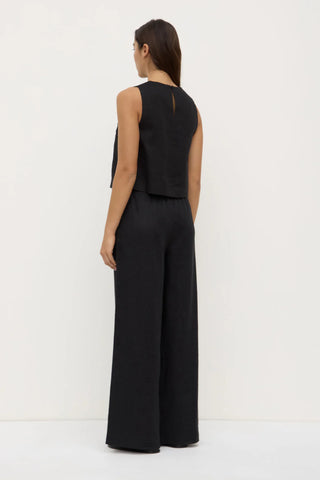 Everyday Linen Pants - Black