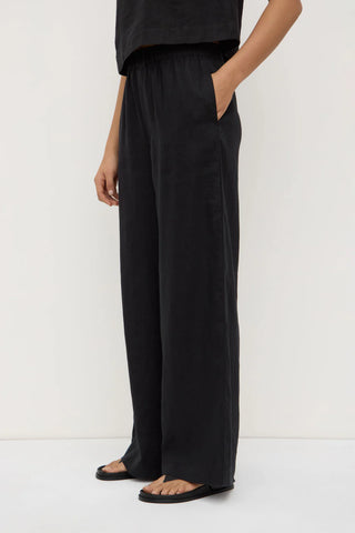 Everyday Linen Pants - Black