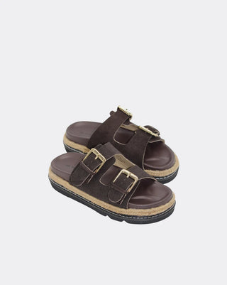 Matilda - Choc Suede