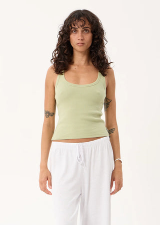 Layden Rib Singlet - Sage