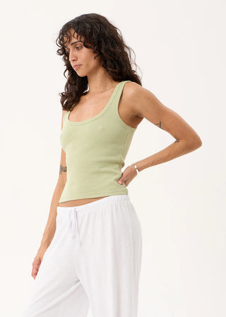Layden Rib Singlet - Sage