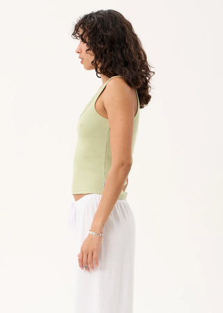 Layden Rib Singlet - Sage