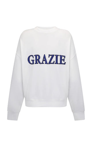 Grazie Sweatshirt - Warm White