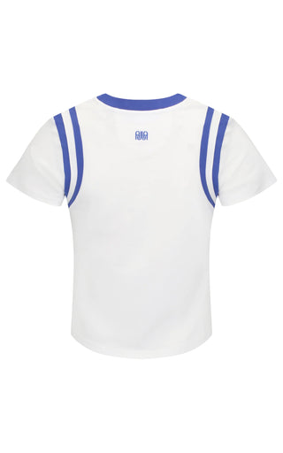Mi Scusi Baby Tee - Warm White