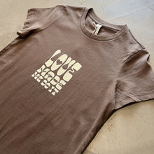 Load image into Gallery viewer, Love Made Me Tee - Coffee
