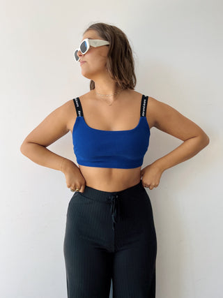 A Heather Bralette - Astral Blue